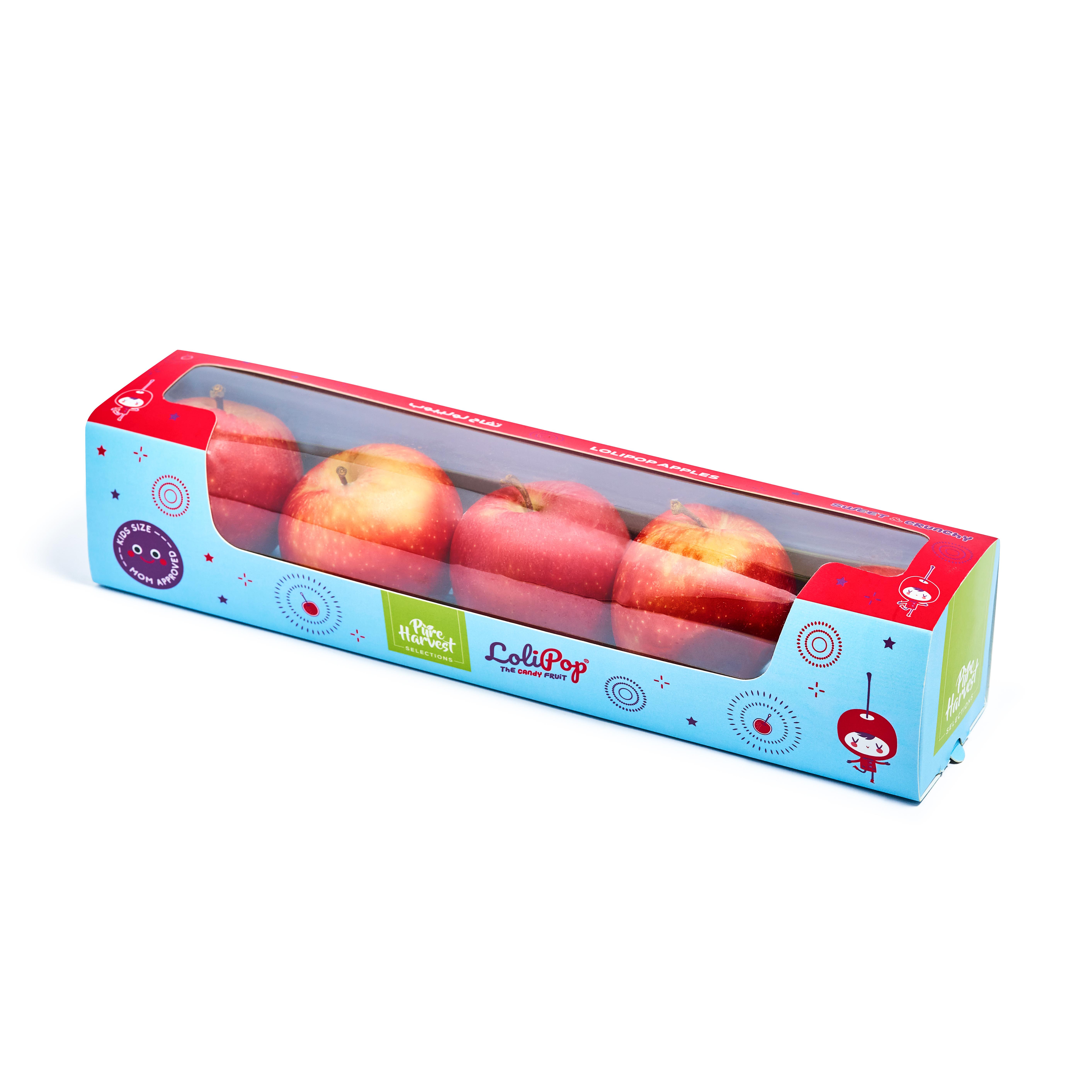 Pure Harvest Selections lollipop snack apples
